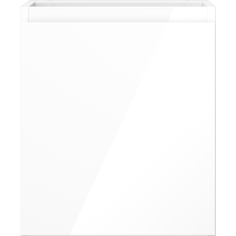 Mexen Orio шкафче за баня под мивка 40 см, 1 врата, бял гланц - 91A11-04047-1-BF00