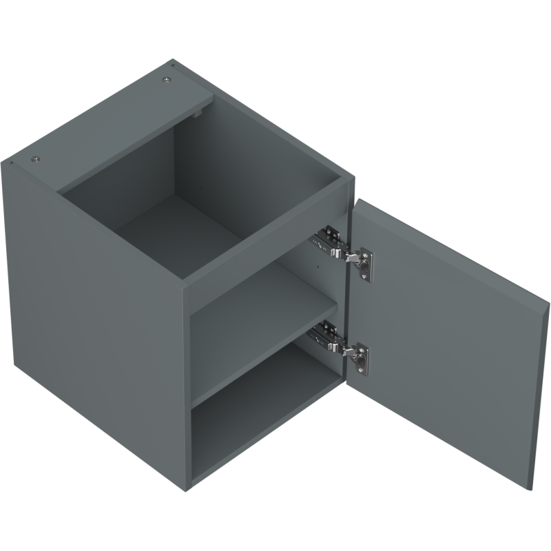 Mexen Orio шкаф за баня за умивалник 40 см, 1 врата, графит мат - 91A11-04047-1-BF66