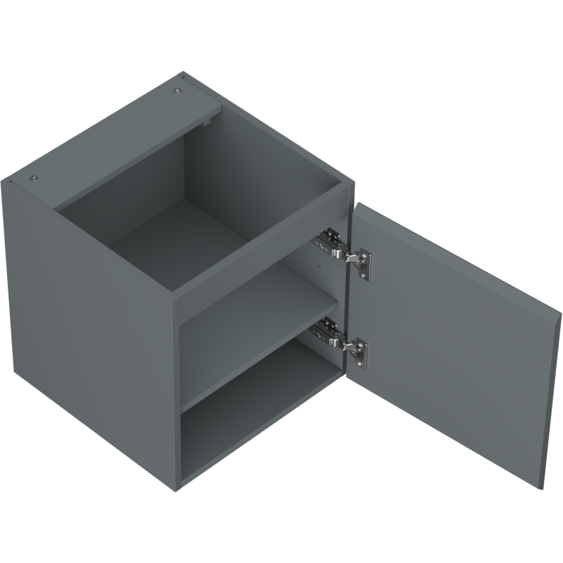 Mexen Orio шкаф за баня 45 см, 1 врата, матов графит - 91A11-04547-1-BF66