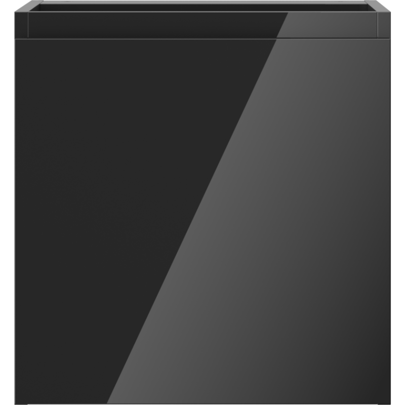 Mexen Orio шкаф за баня под мивка 45 см, 1 врата, черен гланц - 91A11-04547-1-BF70