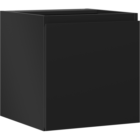 Mexen Orio шкаф за баня под мивка 45 см, 1 врата, матово черно - 91A11-04547-1-BF71