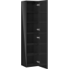 Mexen Orio баня шкаф 35 см, 1 врата, черен гланц - 91A11-03016-1-BF70