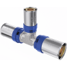 Mexen PEX-P редукционен тройник с пресоващо съединение PEX 25 x 16 x 25 - W97131-251625-00