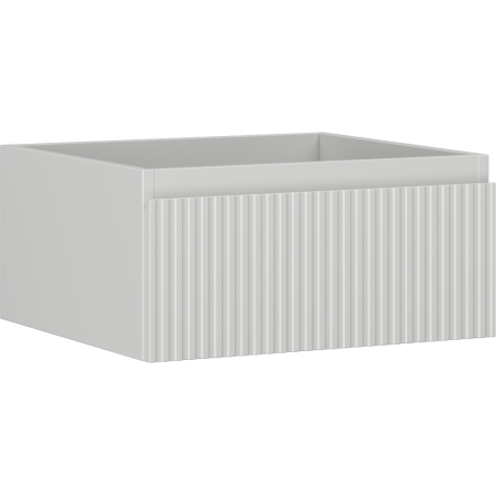 Mexen Rivel шкаф за баня под мивка 50 см, 1 чекмедже, релефна, сив мат - 91A20-05023-1-BF62