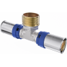 Mexen PEX-P тройник за пресоване, пресоване PEX 20 x 3/4 GZ x 20 - W97133-2034M20-00