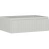 Mexen Rivel шкаф за баня 70 см, 1 чекмедже, рифелован, сив мат - 91A20-07023-1-BF62