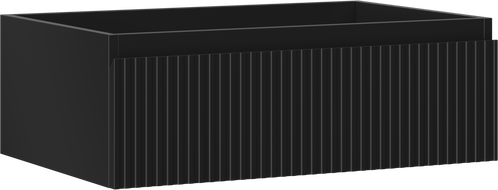 Mexen Rivel баня шкаф под мивка 70 см, 1 чекмедже, рифеловано, графит мат - 91A20-07023-1-BF71