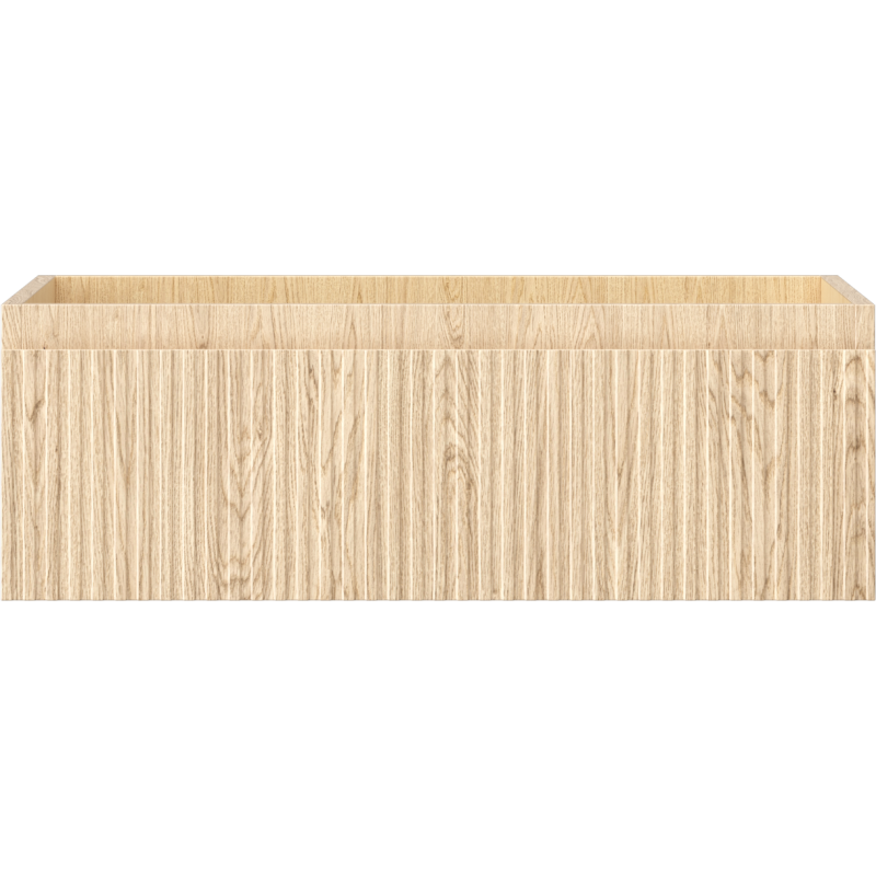 Mexen Rivel баня шкаф под мивка 70 см, 1 чекмедже, оребрено, дъб - 91A20-07023-1-BF81