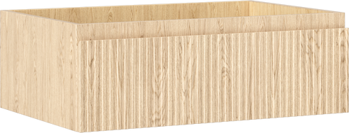 Mexen Rivel баня шкаф под мивка 70 см, 1 чекмедже, оребрено, дъб - 91A20-07023-1-BF81