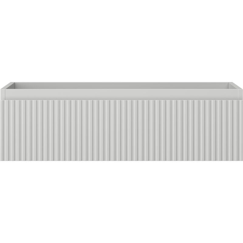 Mexen Rivel баня шкаф под мивка 80 см, 1 чекмедже, рифлено, сив мат - 91A20-08023-1-BF62
