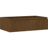 Mexen Rivel шкаф за баня с мивка 80 см, 1 чекмедже, оребрена, орех - 91A20-08023-1-BF86