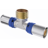 Mexen PEX-P пресован тройник, пресован PEX 25 x 1 GZ x 25 - W97133-2510M25-00