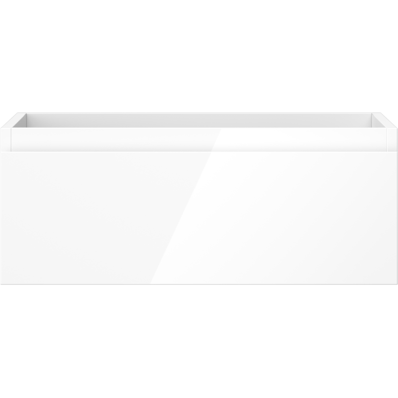 Mexen Orio шкаф за баня под мивка 60 см, 1 чекмедже, бял гланц - 91A10-06023-1-BF00