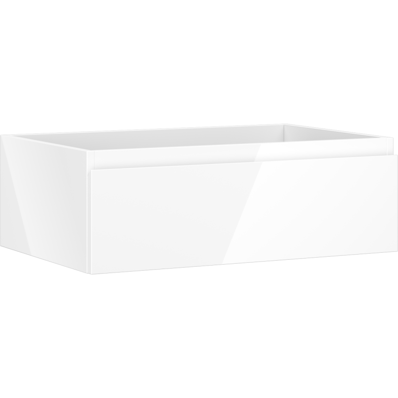 Mexen Orio шкаф за баня с умивалник 70 см, 1 чекмедже, бял гланц - 91A10-07023-1-BF00