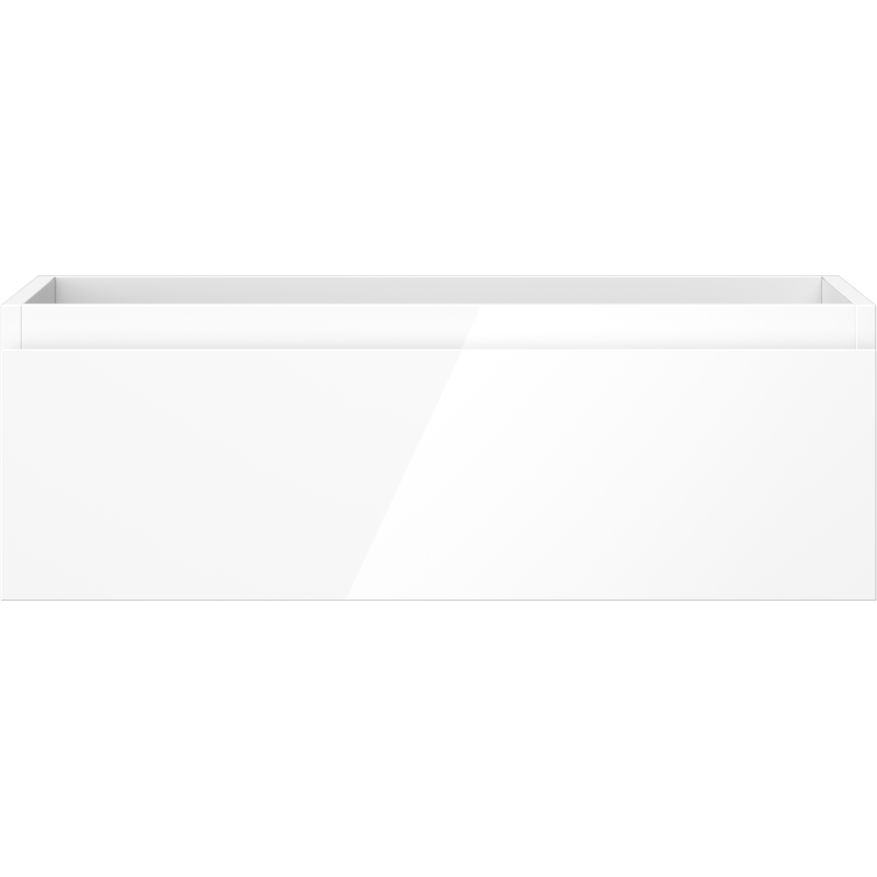 Mexen Orio шкаф за баня с умивалник 70 см, 1 чекмедже, бял гланц - 91A10-07023-1-BF00