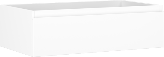 Mexen Orio шкаф за баня за мивка 80 см, 1 чекмедже, бял мат - 91A10-08023-1-BF01