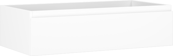 Mexen Orio баня шкаф за мивка 90 см, 1 чекмедже, бял мат - 91A10-09023-1-BF01