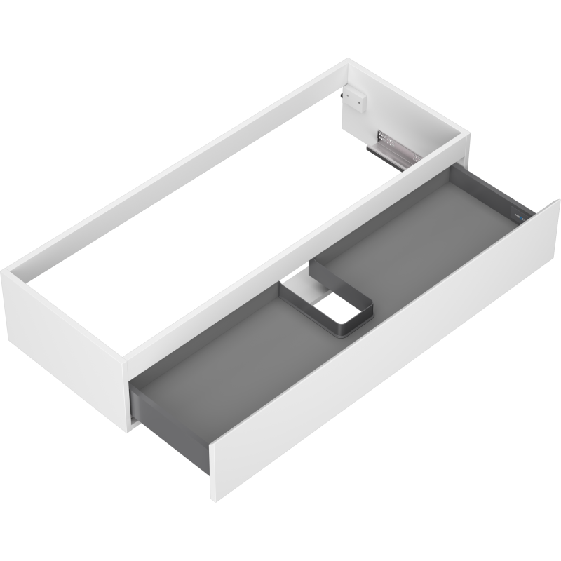 Mexen Orio шкаф за баня за мивка 120 см, 1 чекмедже, бял мат - 91A10-12023-1-BF01