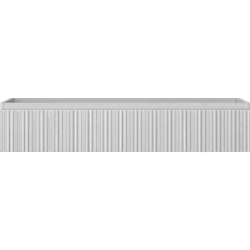 Mexen Rivel подшкафка за баня 120 см, 1 чекмедже, релефна, сива мат - 91A20-12023-1-BF62