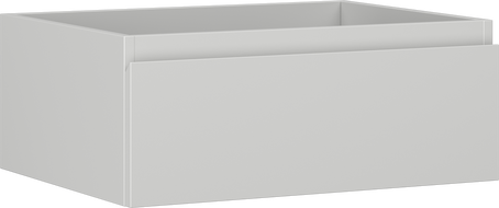 Mexen Orio шкафче за баня за мивка 60 см, 1 чекмедже, сив мат - 91A10-06023-1-BF62