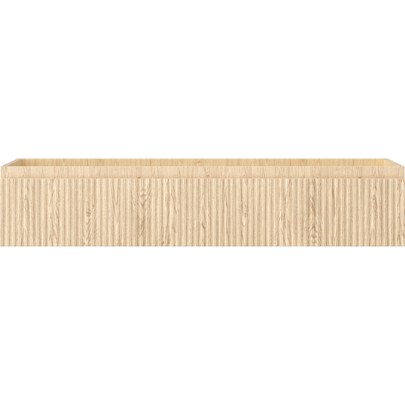 Mexen Rivel шкаф за баня под мивка 120 см, 1 чекмедже, надиран, дъб - 91A20-12023-1-BF81