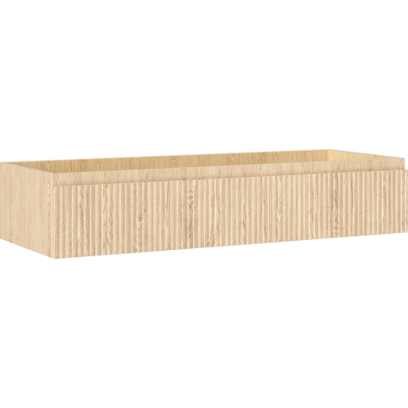 Mexen Rivel шкаф за баня под мивка 120 см, 1 чекмедже, надиран, дъб - 91A20-12023-1-BF81