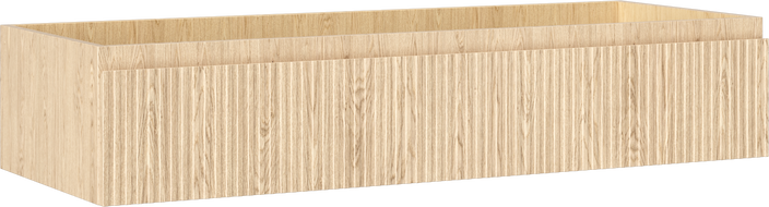 Mexen Rivel шкаф за баня под мивка 120 см, 1 чекмедже, надиран, дъб - 91A20-12023-1-BF81