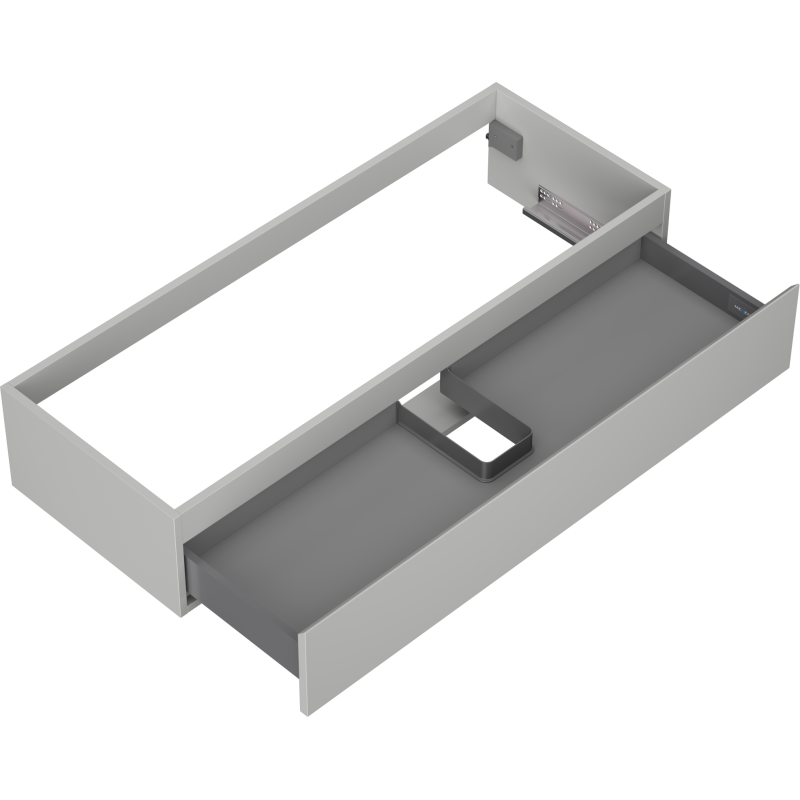 Mexen Orio баня шкаф под мивка 120 см, 1 чекмедже, сиво мат - 91A10-12023-1-BF62