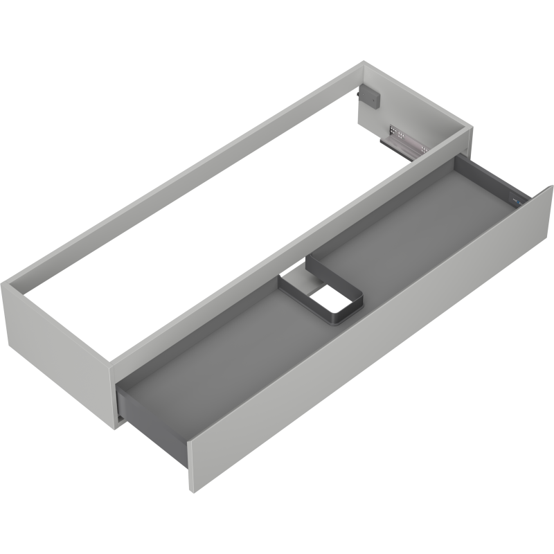 Mexen Orio баня шкаф под мивка 140 см, 1 чекмедже, сив мат - 91A10-14023-1-BF62