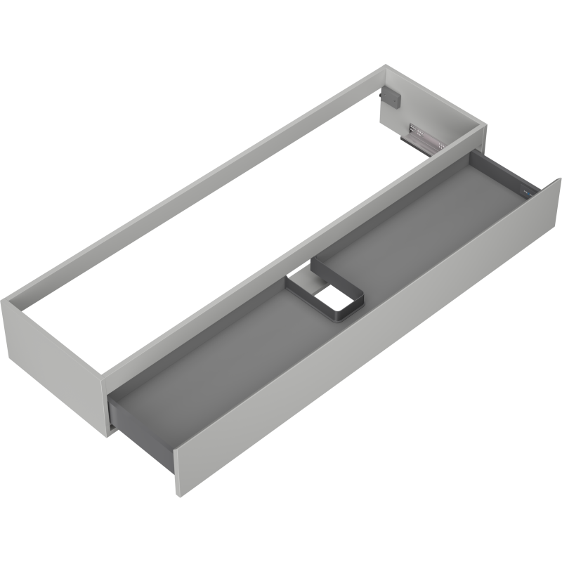 Mexen Orio шкаф за баня под мивка 160 см, 1 чекмедже, сив мат - 91A10-16023-1-BF62