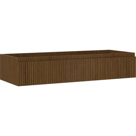 Mexen Rivel шкаф за баня под умивалник 120 см, 1 чекмедже, райфелована, орех - 91A20-12023-1-BF86