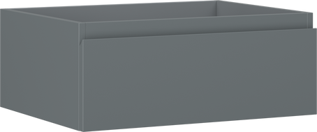 Mexen Orio шкафче за баня с мивка 60 см, 1 чекмедже, мат графит - 91A10-06023-1-BF66