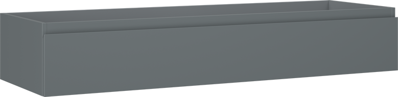 Mexen Orio шкаф за баня за мивка 140 см, 1 чекмедже, графит мат - 91A10-14023-1-BF66