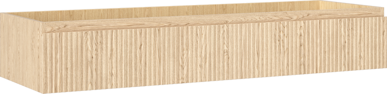 Mexen Rivel баня шкаф под мивка 140 см, 1 чекмедже, оребрена, дъб - 91A20-14023-1-BF81