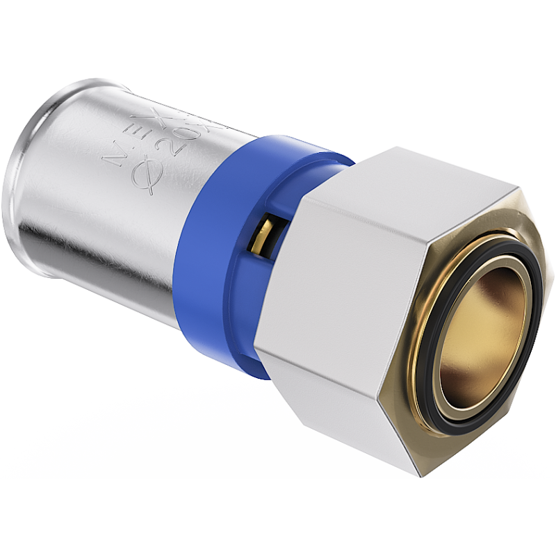 Mexen PEX-P пресово фитинг, пресоващ се PEX 20 x 3/4 GW - W97135-2034F-00