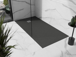 Mexen Stone+ композитен душ-под с размер 180 x 80 см, антрацит - 44718018