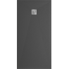 Mexen Stone+ правоъгълна композитна душ кабина 180 x 80 см, антрацит - 44718018