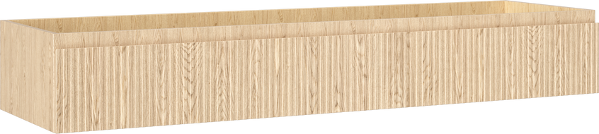 Mexen Rivel шкаф за баня за мивка 160 см, 1 чекмедже, рифлована, дъб - 91A20-16023-1-BF81