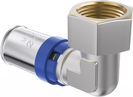 Mexen PEX-P половинно-гъвкава тръба, натисквателно коляно, пресоващо PEX 20 x 3/4 GW - W97136-2034F-00