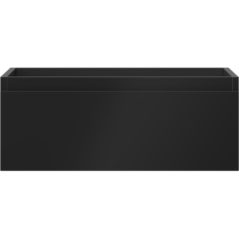 Mexen Orio шкафче за баня под мивка 60 см, 1 чекмедже, черен мат - 91A10-06023-1-BF71