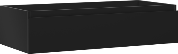 Mexen Orio шкафче за баня под мивка 100 см, 1 чекмедже, черен мат - 91A10-10023-1-BF71