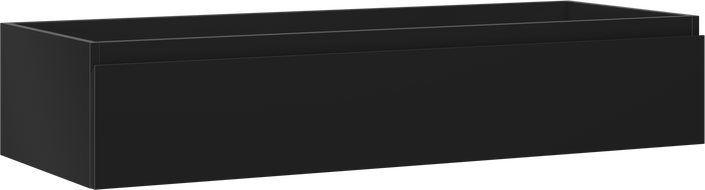 Mexen Orio шкафче за баня за мивка 120 см, 1 чекмедже, черно мат - 91A10-12023-1-BF71