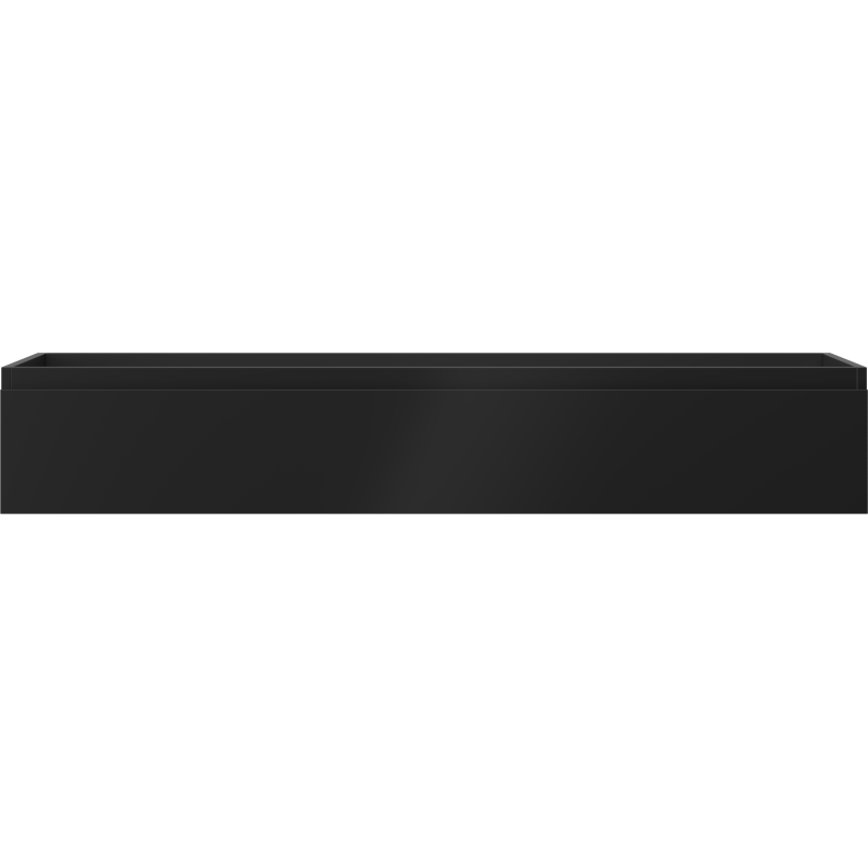 Mexen Orio шкаф за баня за мивка 140 cm, 1 чекмедже, черен мат - 91A10-14023-1-BF71