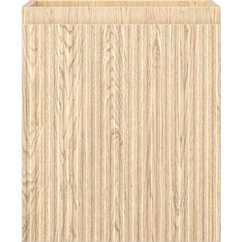 Mexen Rivel шкаф за баня с умивалник 40 см, 1 чекмедже, релефен, дъб - 91A20-04047-1-BF81