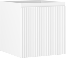 Mexen Rivel шкаф за баня под мивка 45 см, 1 чекмедже, гофриран, бял мат - 91A20-04547-1-BF01