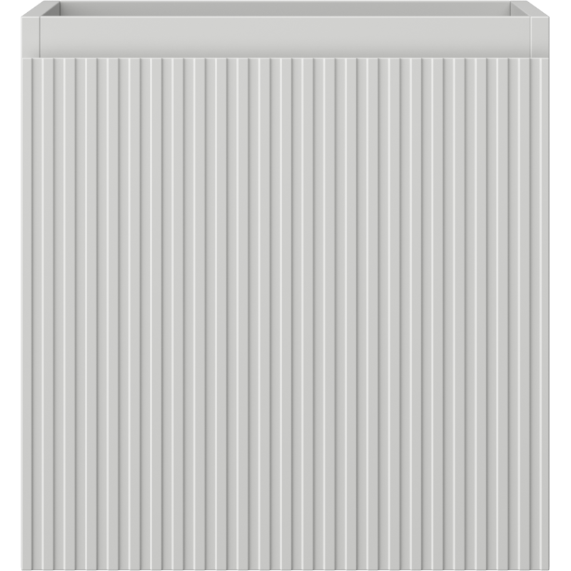 Mexen Rivel шкаф за баня под мивка 45 см, 1 чекмедже, набраздено, сиво мат - 91A20-04547-1-BF62