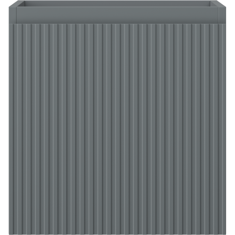 Mexen Rivel шкаф за баня под мивка 45 см, 1 чекмедже, с релефен фронт, матов графит - 91A20-04547-1-BF66