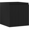 Mexen Rivel шкаф за баня под мивка 45 см, 1 чекмедже, рифеловано, черно матово