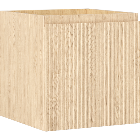 Mexen Rivel шкаф за баня под мивката 45 см, 1 чекмедже, на ребра, дъб