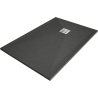 Mexen Stone+ композитен правоъгълен поддуш с размери 100 x 90 см, антрацит - 44719010